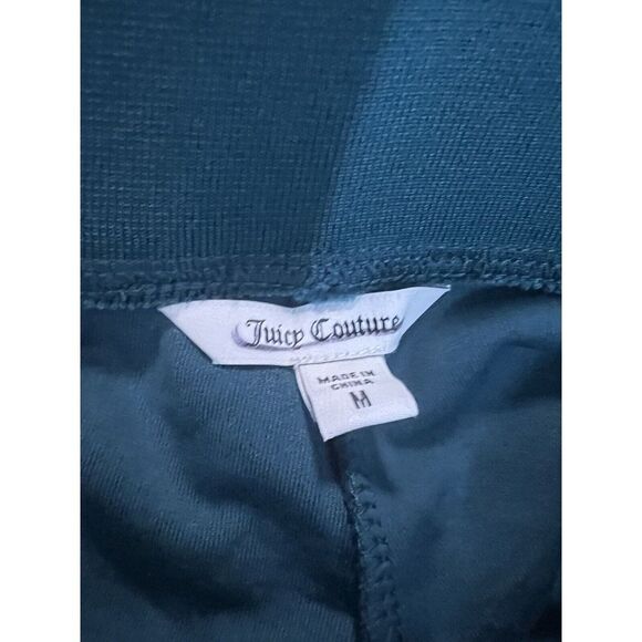 Urban Outfitters Juicy Couture OG Bling Velour Track Pants Size Medium Blue Y2K - Picture 10 of 11